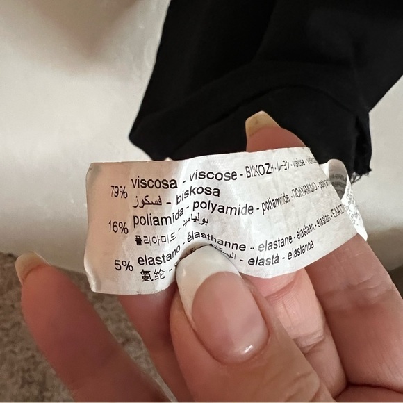 Zara Black Side Cutout Micro Mini Dress - Picture 9 of 10